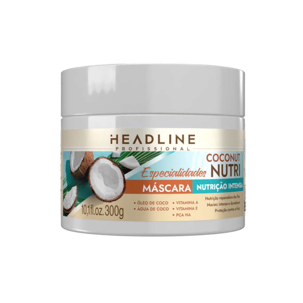 Máscara Beauty Color Headline Especialidades Coconut Nutri 300G