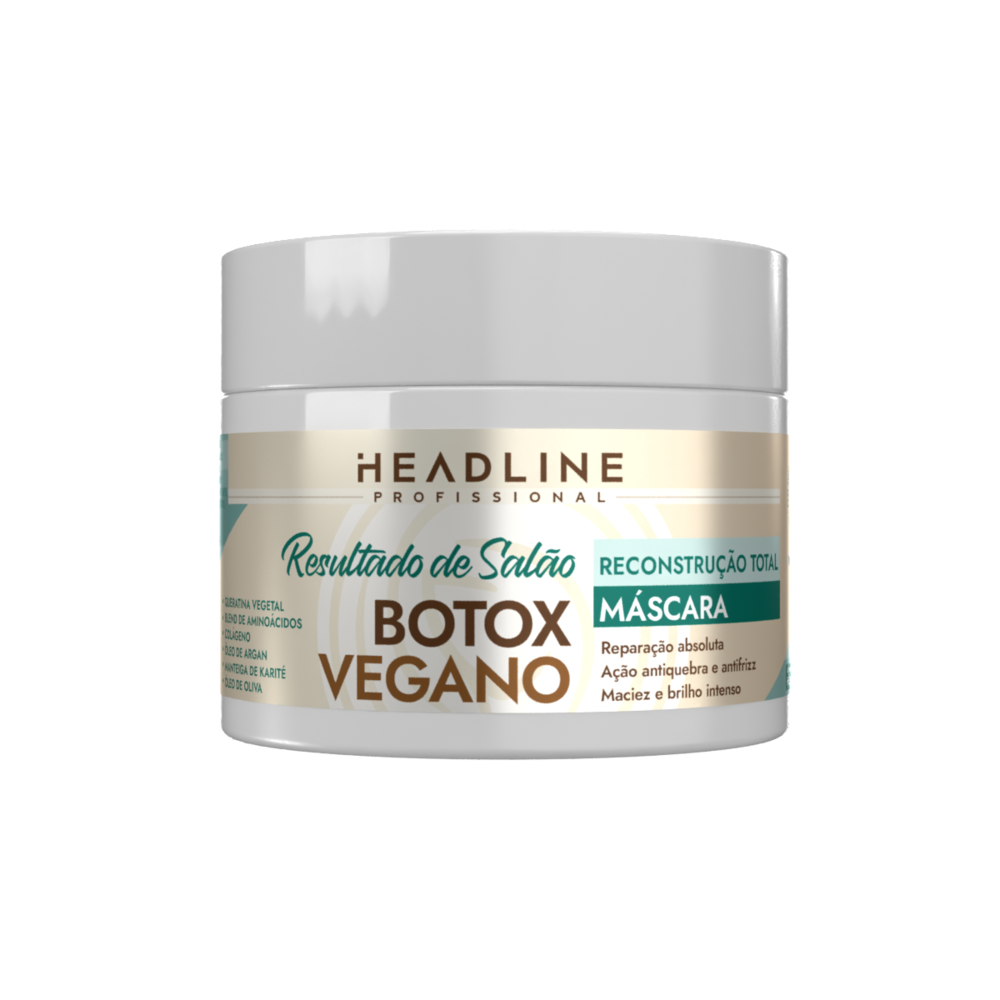 Máscara Beauty Color Headline Resultado De Salão Botox Vegano 300G