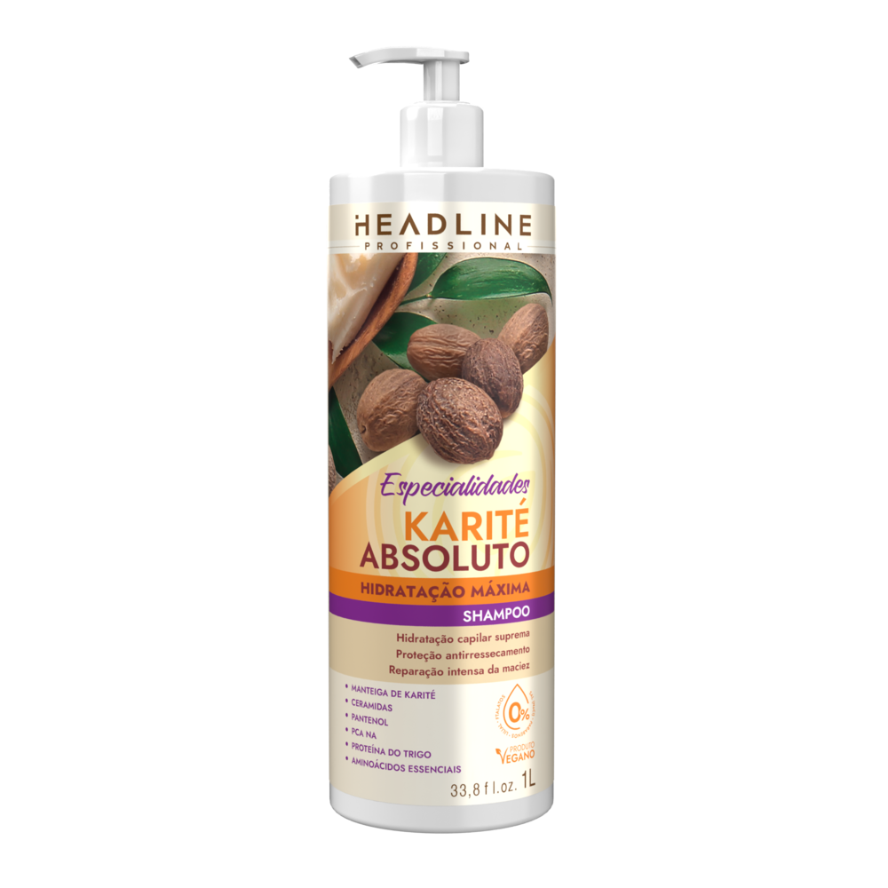 Shampoo Beauty Color Headline Especiarias Karité Absoluto 1L