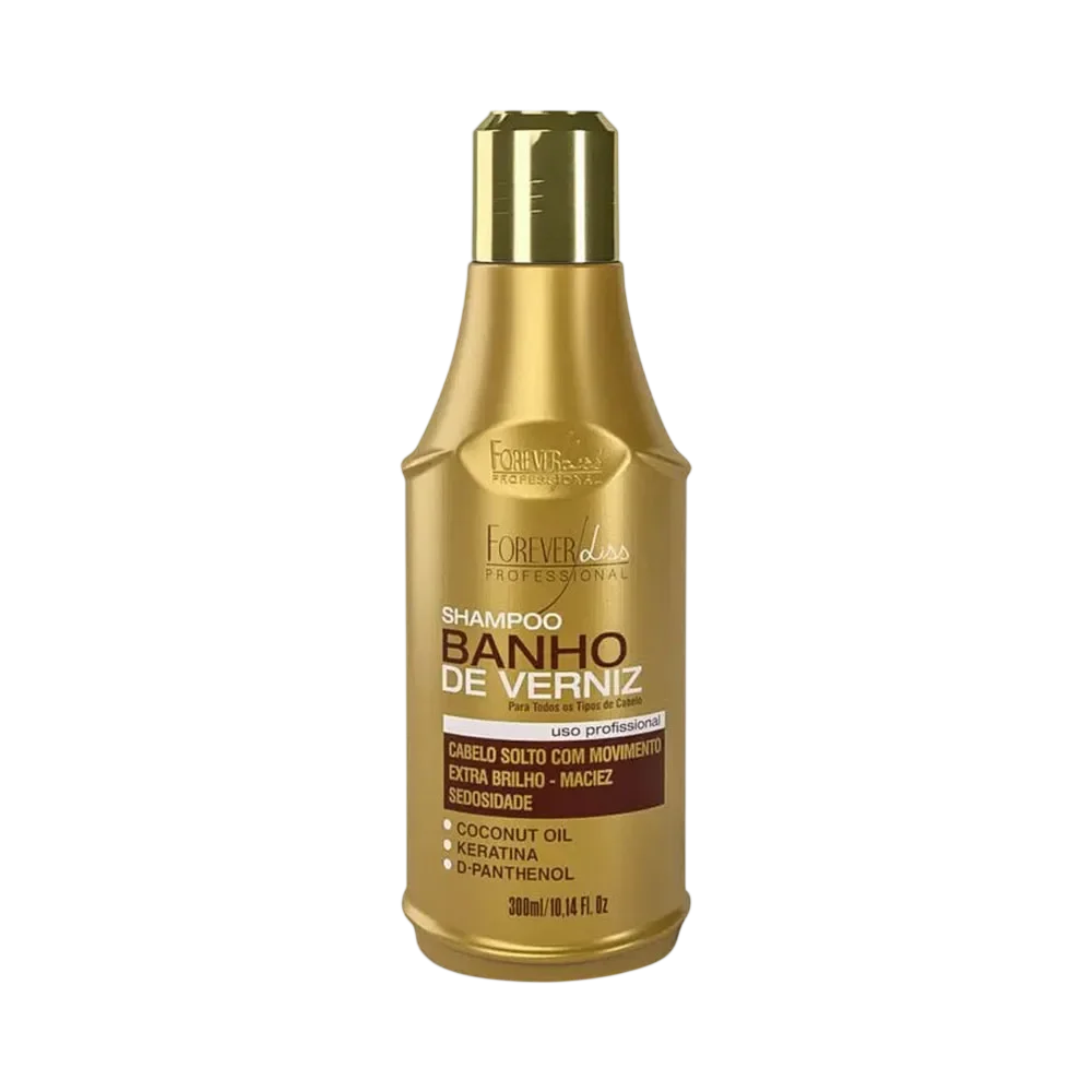 Shampoo Banho De Verniz Forever Liss 300ml
