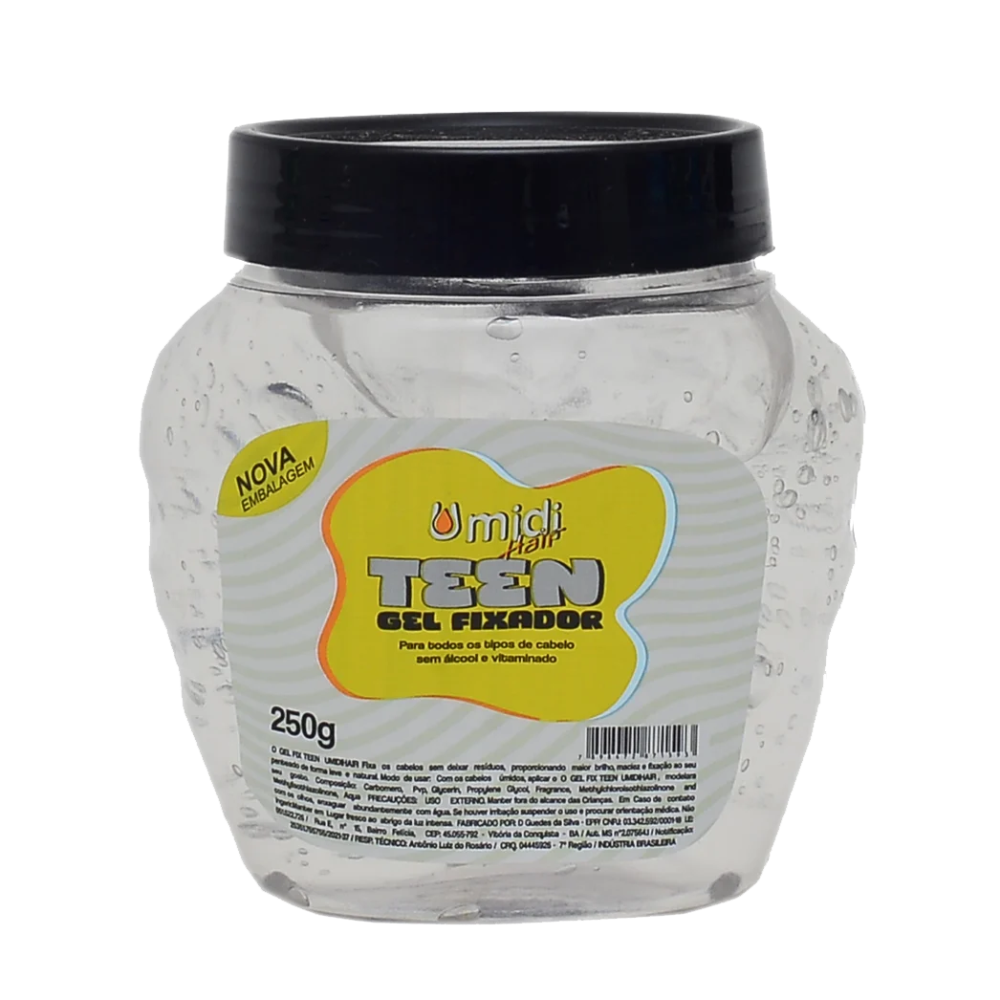 Gel Umidi Hair Teen Incolor 250G