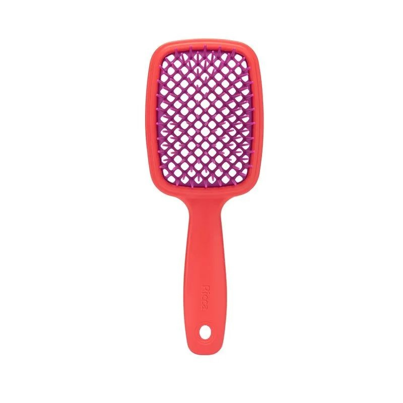Escova de Cabelo Ricca Belliz Flex Ultra Light Framboesa Ref. 1161