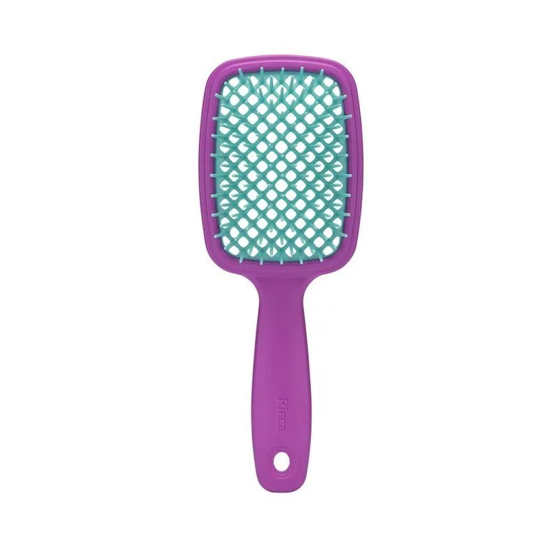 Escova de Cabelo Ricca Belliz Flex Ultra Light Uva Ref. 1163