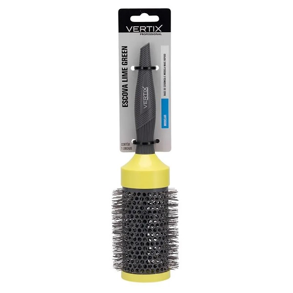 Escova de Cabelo Vertix Belliz 53mm Ceramic Lime Green Ref. 1081