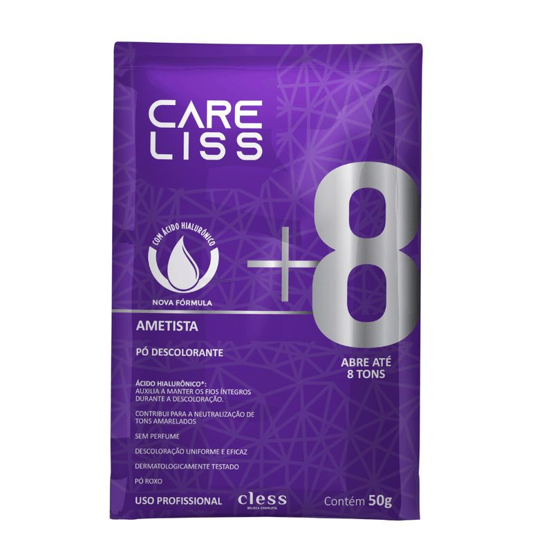 Pó Descolorante Cless Care Liss Ametista 50g