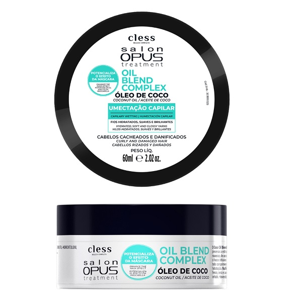 Blend Óleo de Coco Cless Salon Opus Hidratante Capilar 60ml