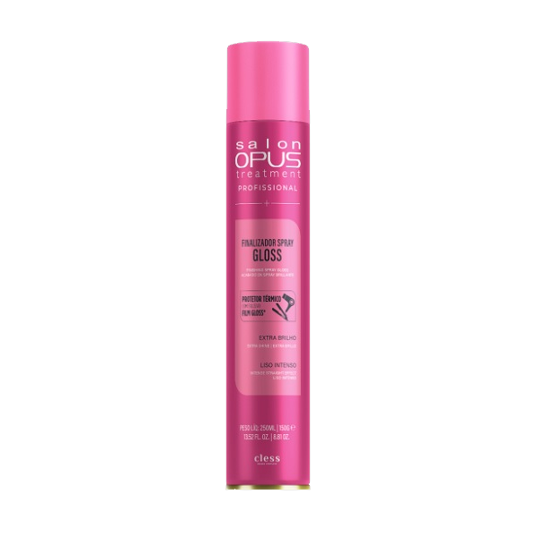 Spray Finalizador Cless Salon Opus Gloss 250ml