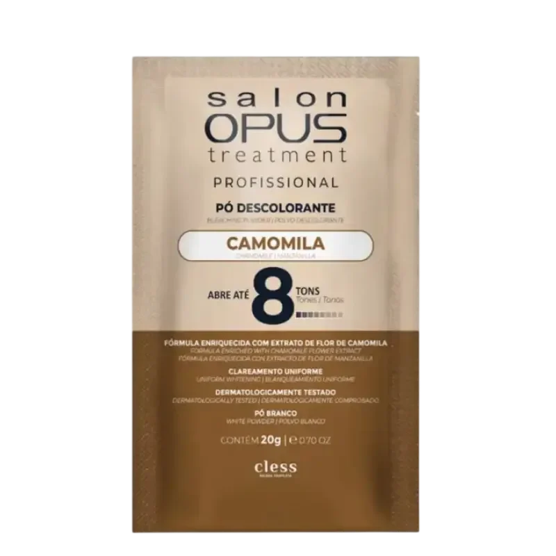 Pó Descolorante Cless Salon Opus Camomila 20g