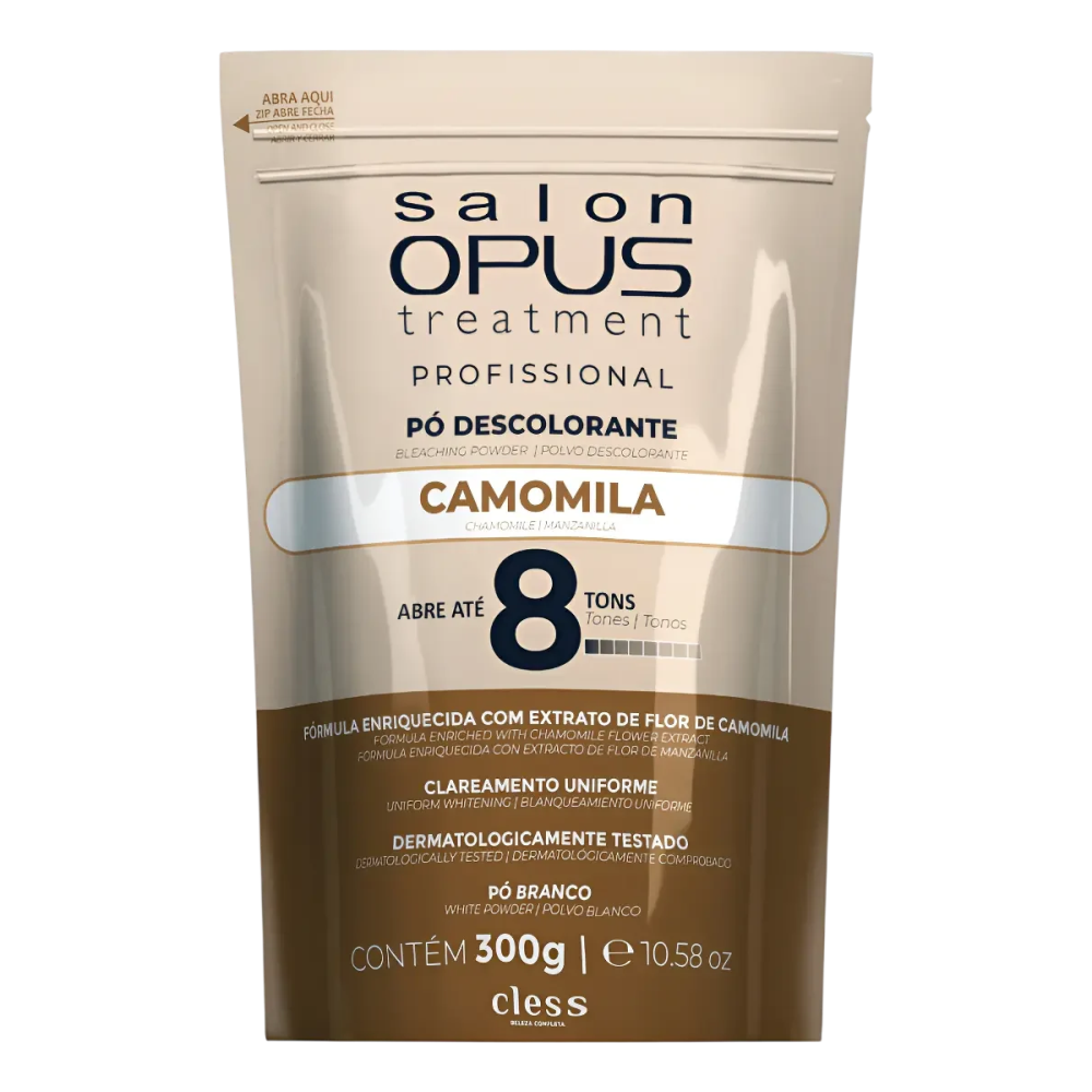 Pó Descolorante Cless Salon Opus Camomila 300g