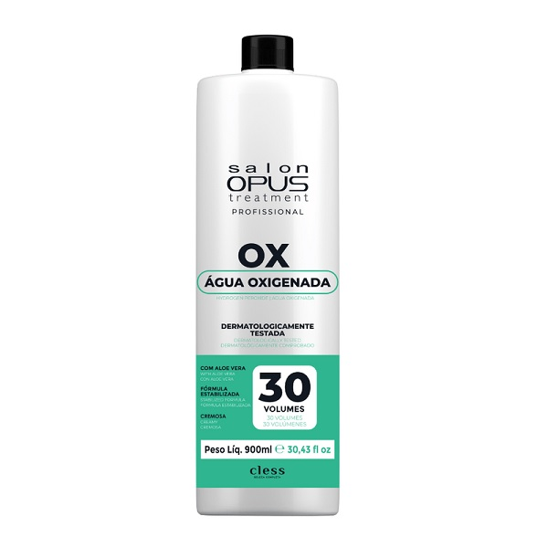 Água Oxigenada Cless Salon Opus 30 Volumes 900ml