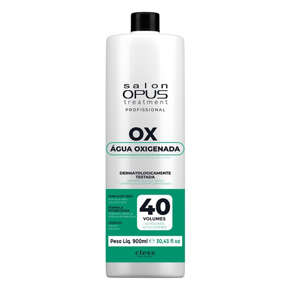 Água Oxigenada Cless Salon Opus 40 Volumes 900ml