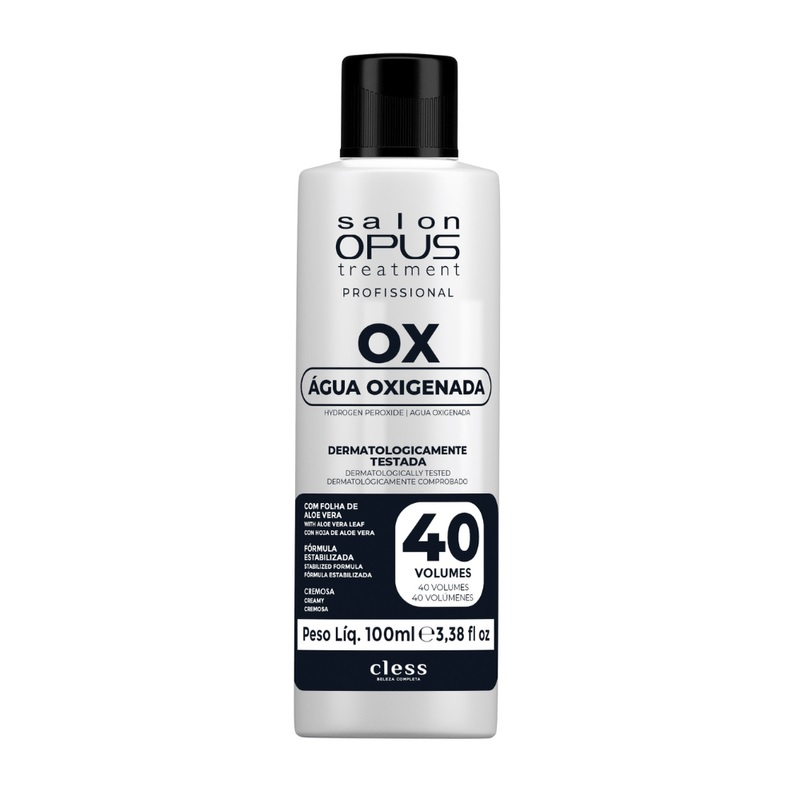 Água Oxigenada Cless Salon Opus 40 Volumes 100ml
