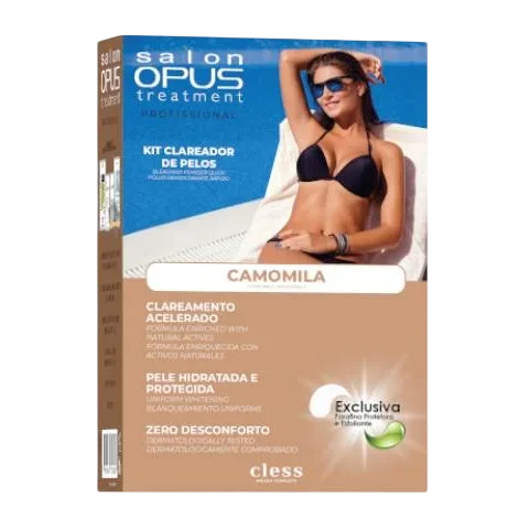 Kit Clareador Cless Salon Opus Camomila