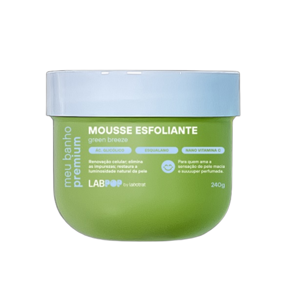 Mousse Esfoliante Labotrat Labpop Green Breeze 240G
