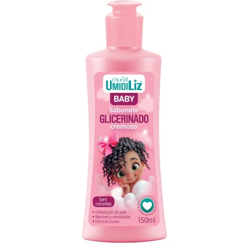 Sabonete Líquido Muriel Umidiliz Baby Rosa 150ml