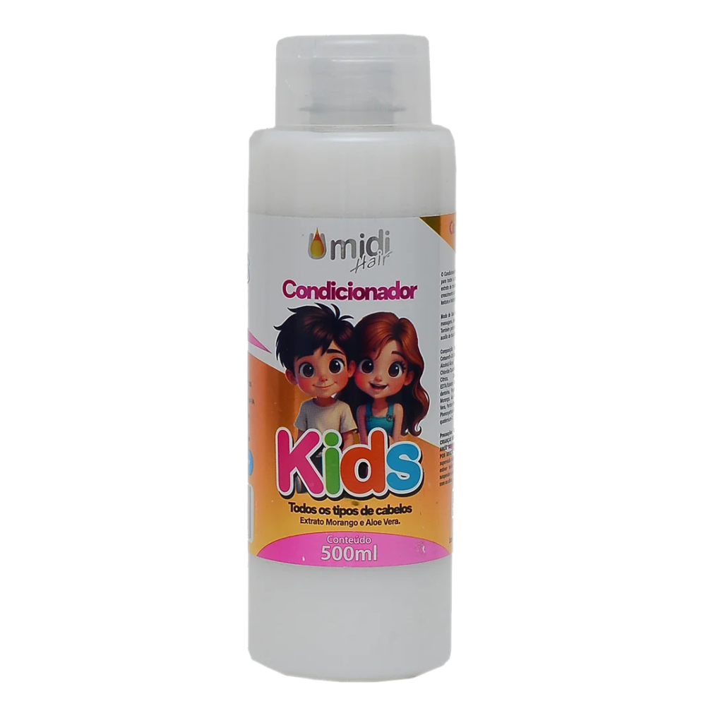 Condicionador Umidi Hair Kids Todos Os Tipos De Cabelo 500ml