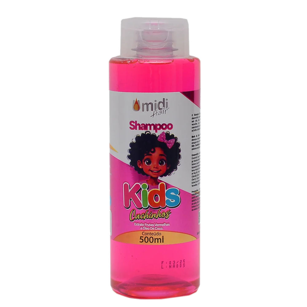 Shampoo Umidi Hair Kids Cachinhos 500ml