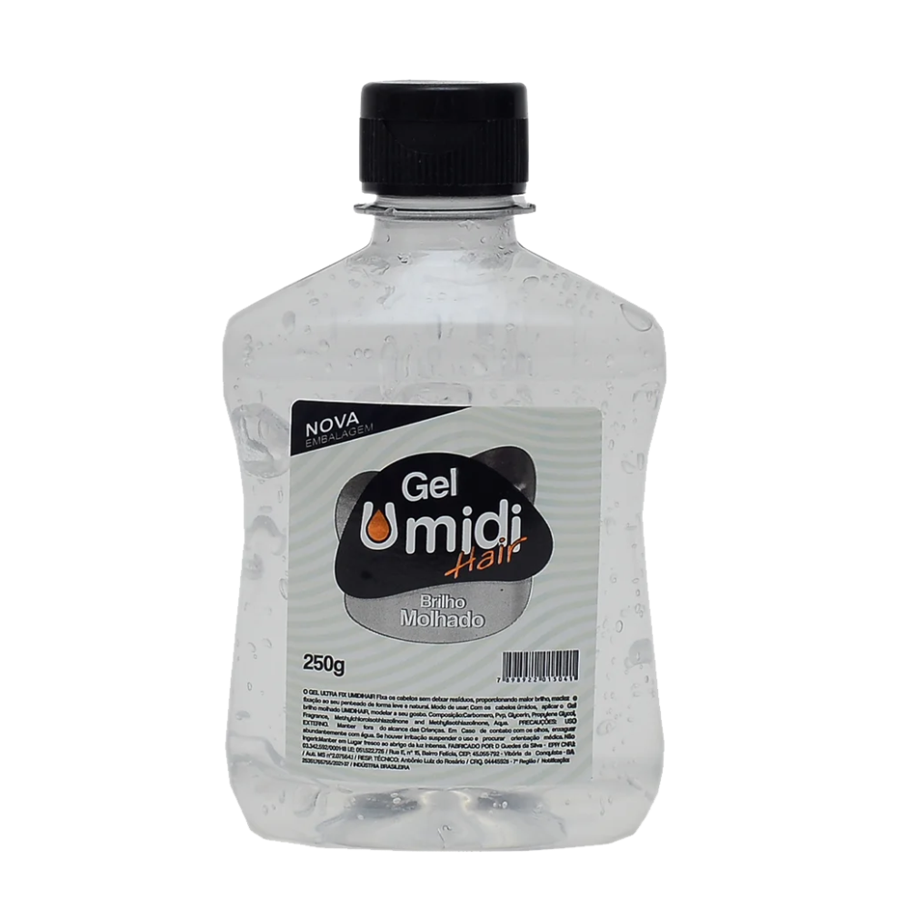 Gel Umidi Hair Vert Brilho Molhado Incolor 250G