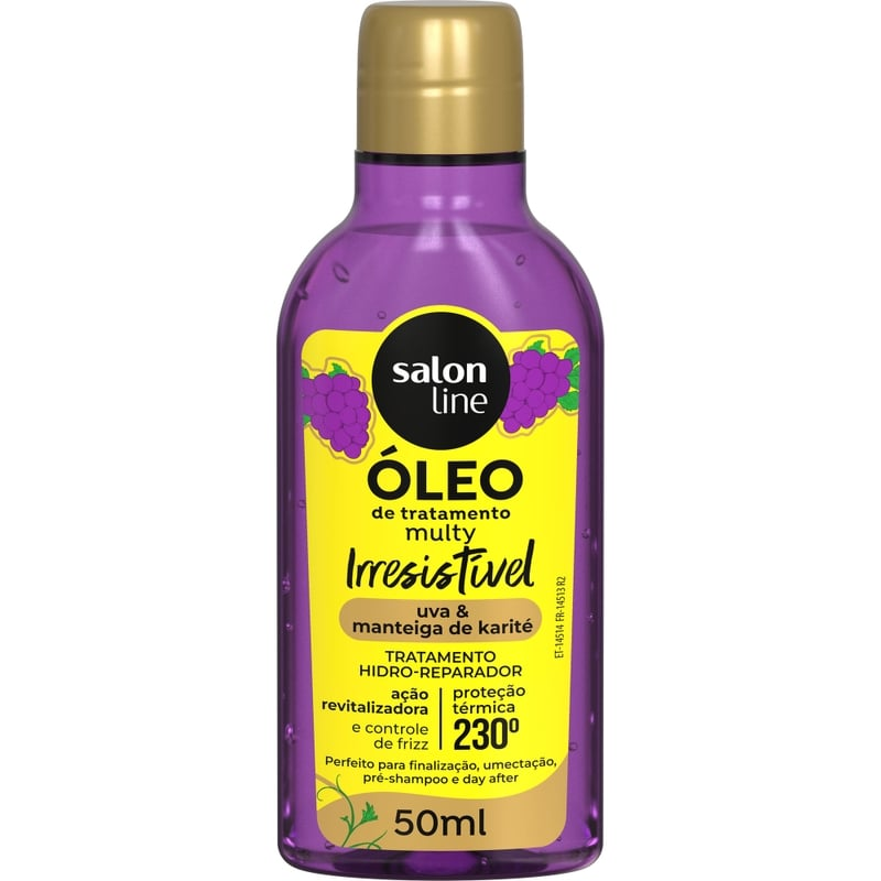 Óleo Capilar Salon Line Cachos Dos Sonhos Multy Uva 50ml