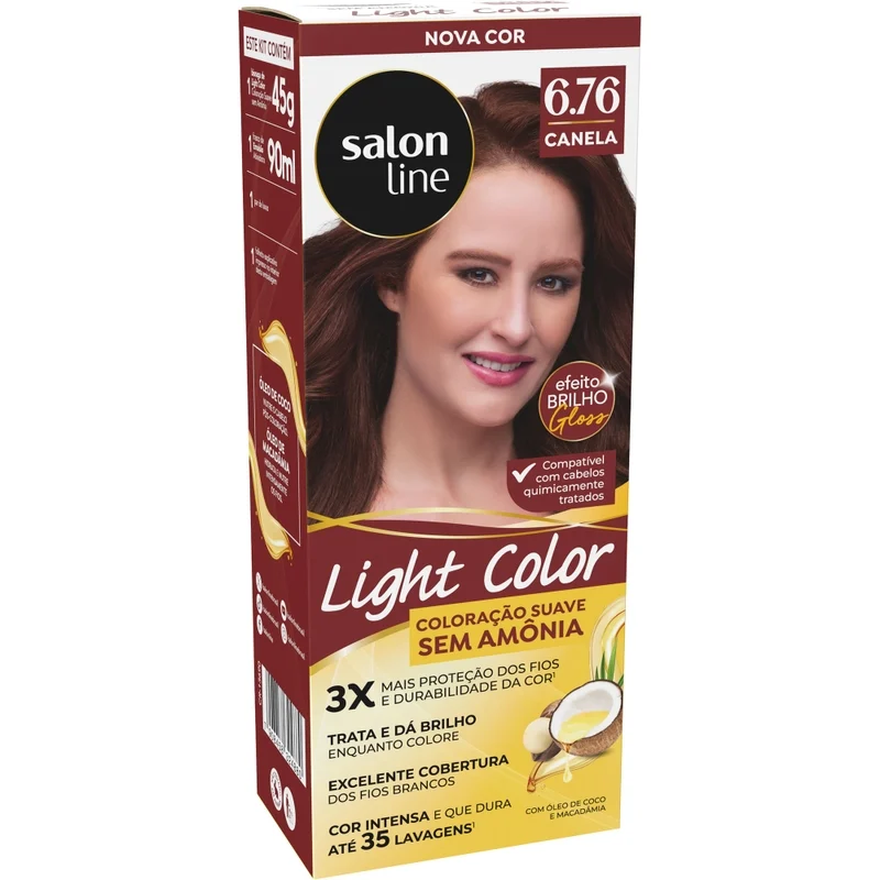 Tintura Light Color 6.76 Canela
