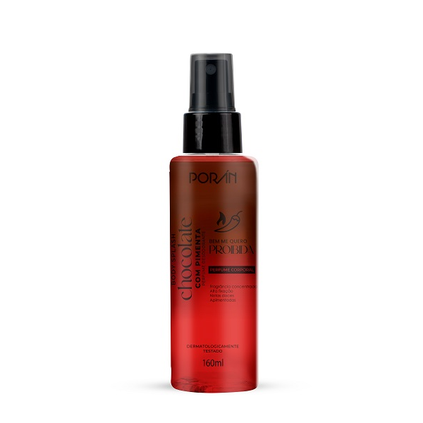 Body Splash Porán Chocolate Com Pimenta 160ml