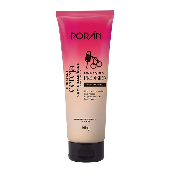 Hidratante Porán Cereja Com Champanhe 145G