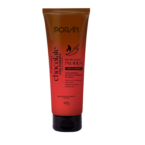 Hidratante Porán Chocolate Com Pimenta 145G