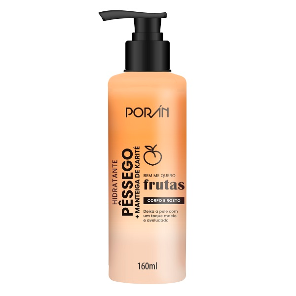 Hidratante Corpo E Rosto Poran Pessego 145G