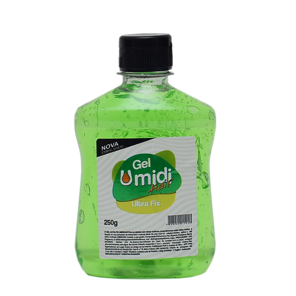Gel Umidi Hair Vert Ultra Fix Verde 250G