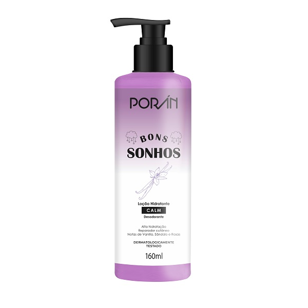 Loção Hidratante Porán Bons Sonhos Calm 160ml