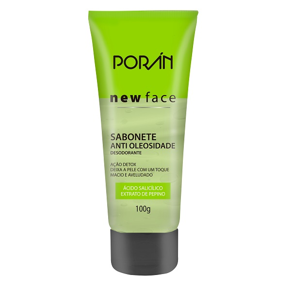Sabonete Porán Anti Óleosidade New Face 100G