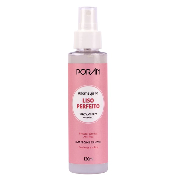 Spray Antifrizz Porán Liso Perfeito 120ml