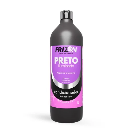 Condicionador Frizon Preto Iluminado 1L