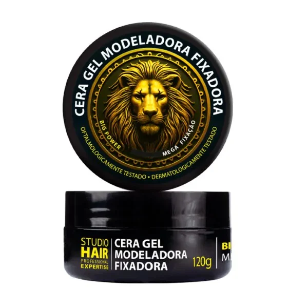 Cera Gel Modeladora E Fixadora Muriel Studio Hair Big Power 120G