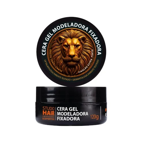 Cera Gel Modeladora E Fixadora Muriel Studio Hair Extra Forte 120G
