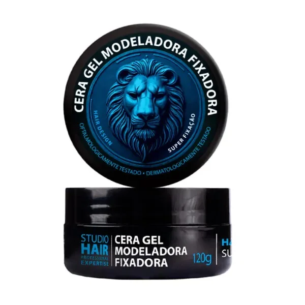 Cera Gel Modeladora E Fixadora Muriel Studio Hair Hair Design 120G