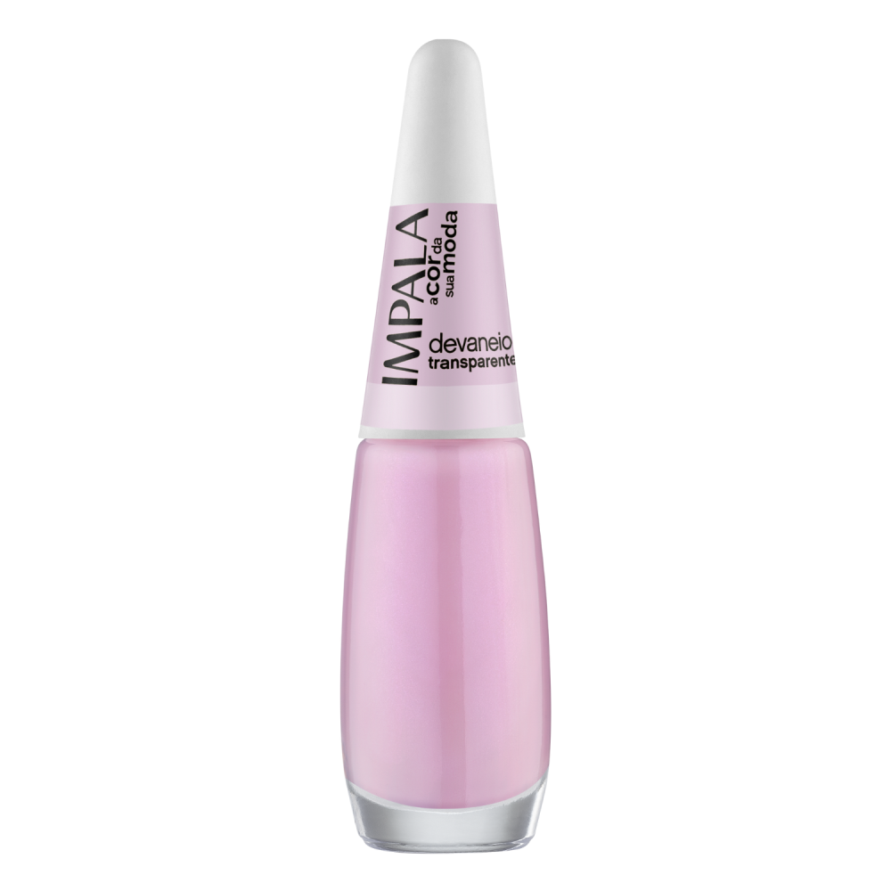 Esmalte Impala A Cor da Sua Moda Transparente Devaneio Com 6 Unidades Ref. 1033