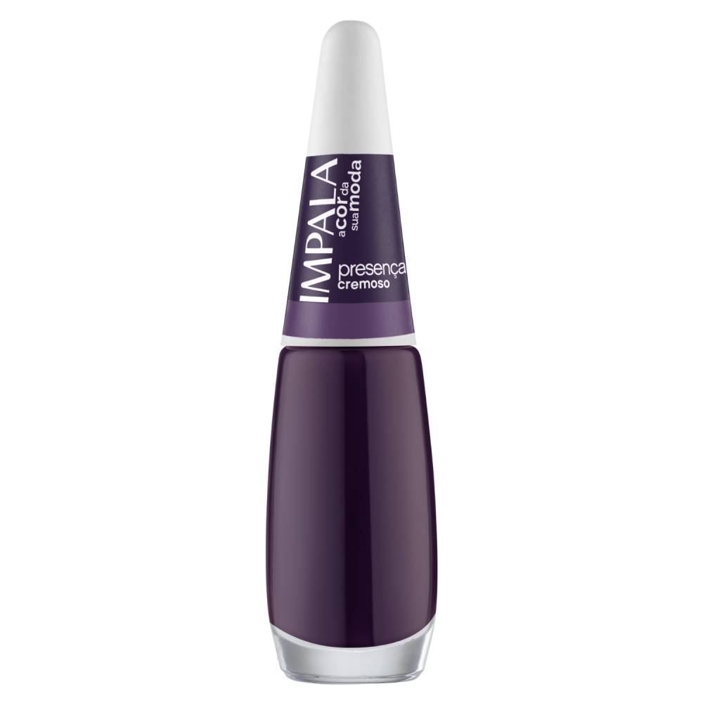 Esmalte Impala A Cor da Sua Moda Cremoso Presença Com 6 Unidades Ref. 1027
