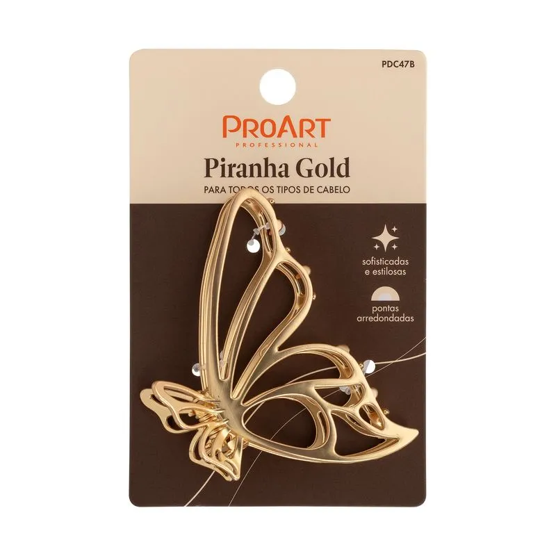 Piranha Proart Gold Pequena Borboleta Ref. PDC47B