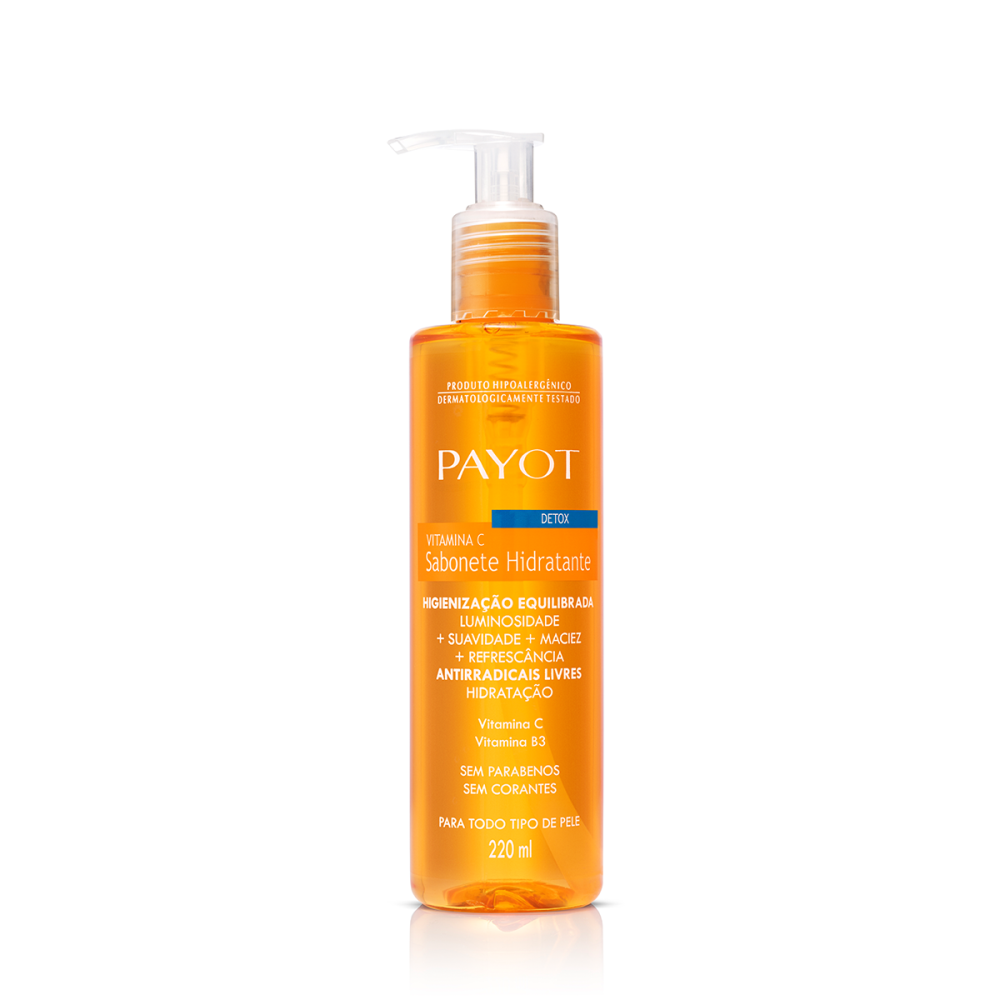 Sabonete Líquido Payot Detox Vitamina C 220ml