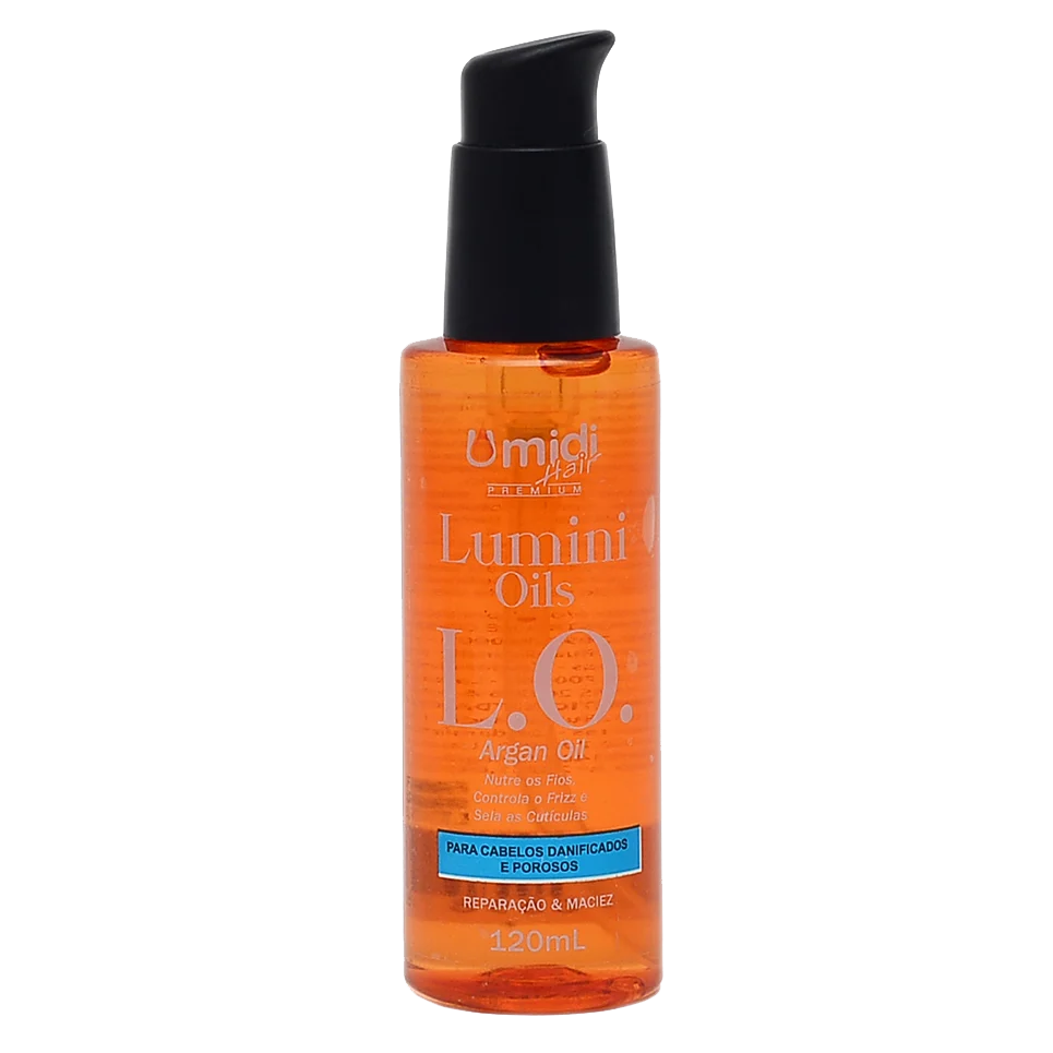 Óleo Capilar Umidi Hair Premium Lumini Argan 120ml