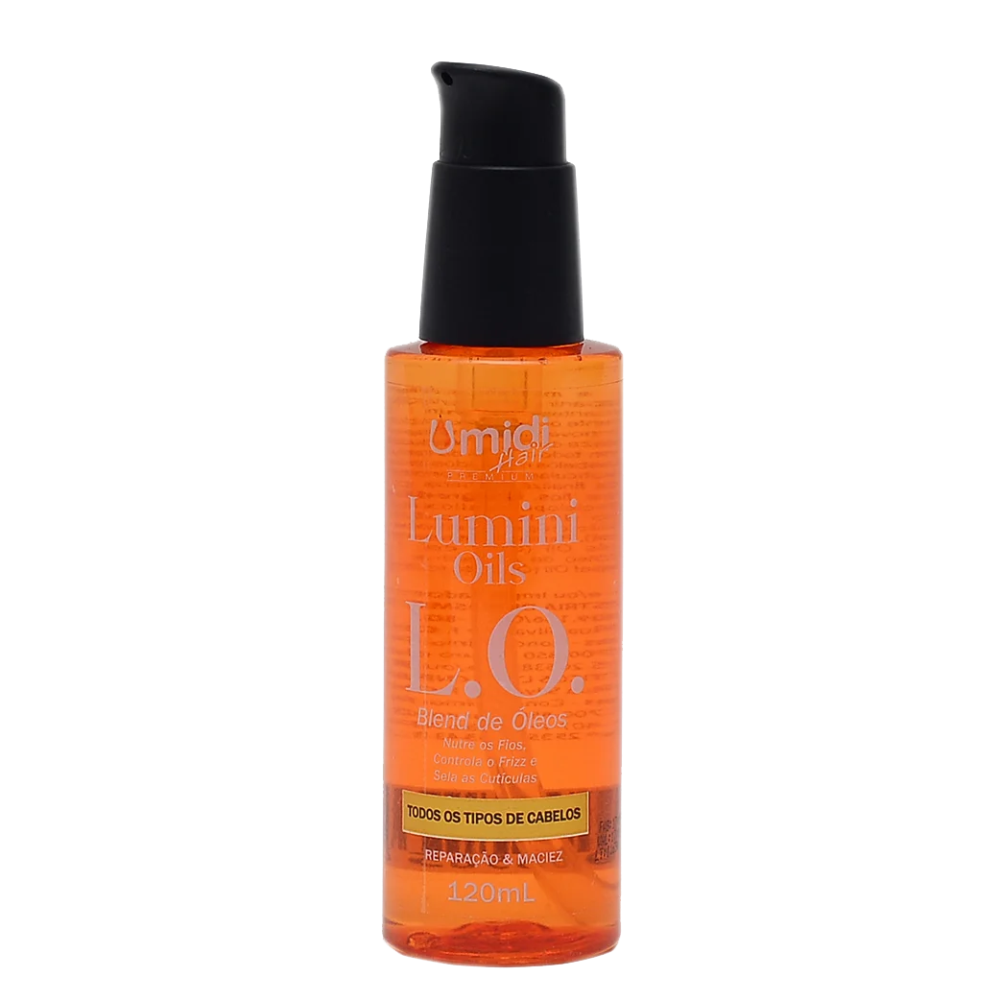 Óleo Capilar Umidi Hair Premium Lumini Blend De Óleos 120ml