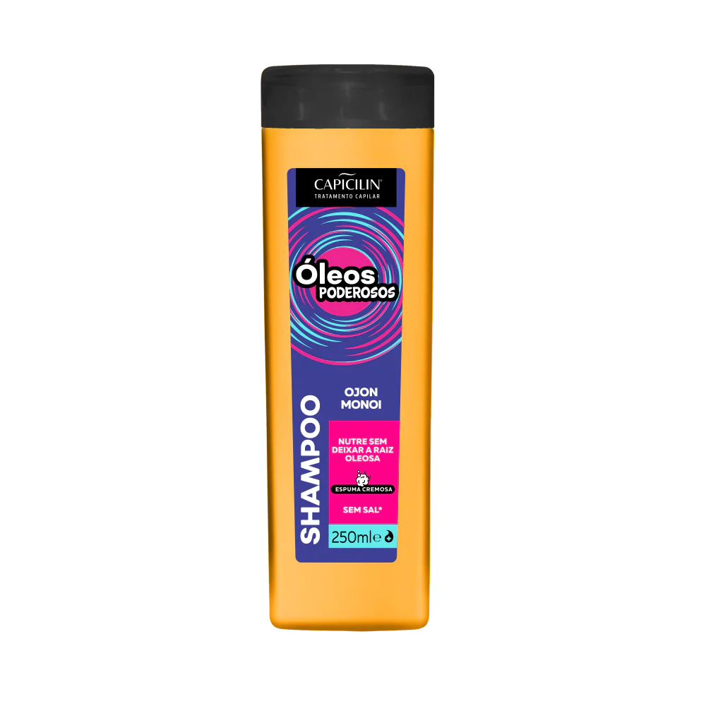 Shampoo Oleos Poderosos Capicilin 250ml