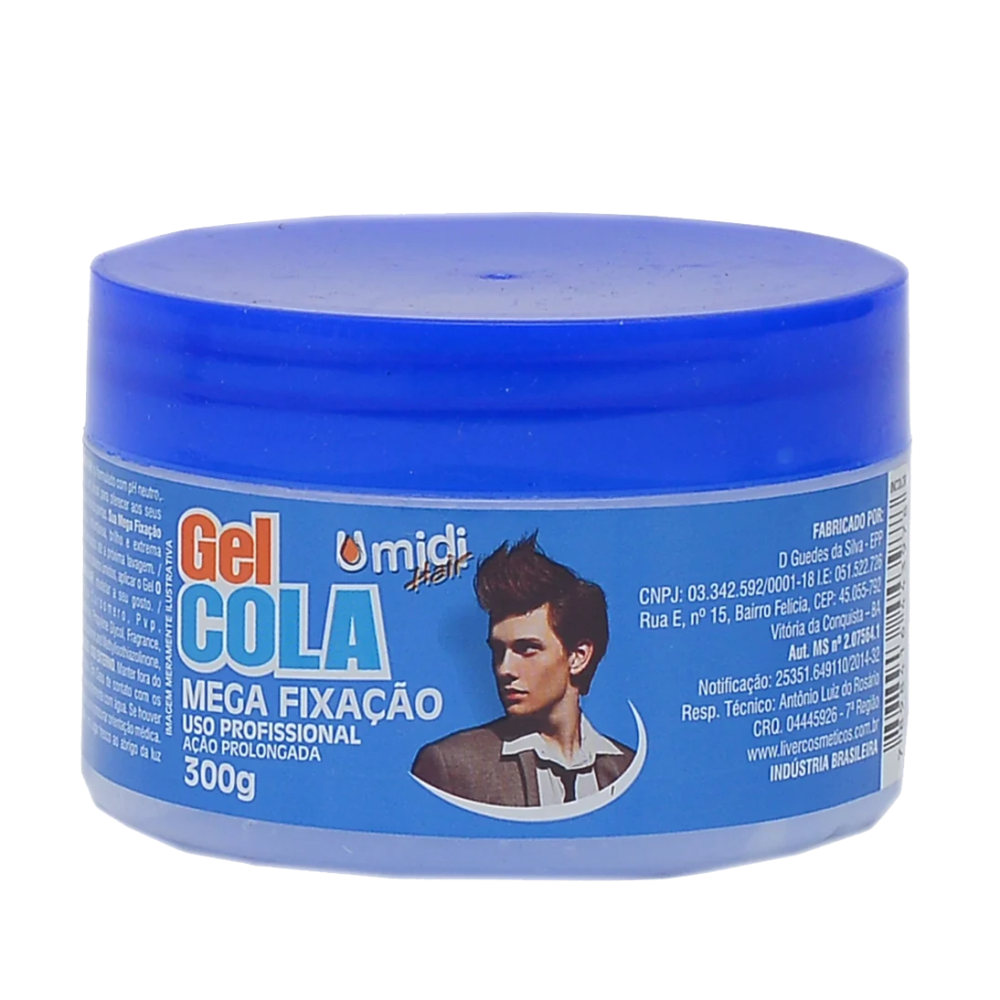Gel Cola Umidi Hair Incolor 300G