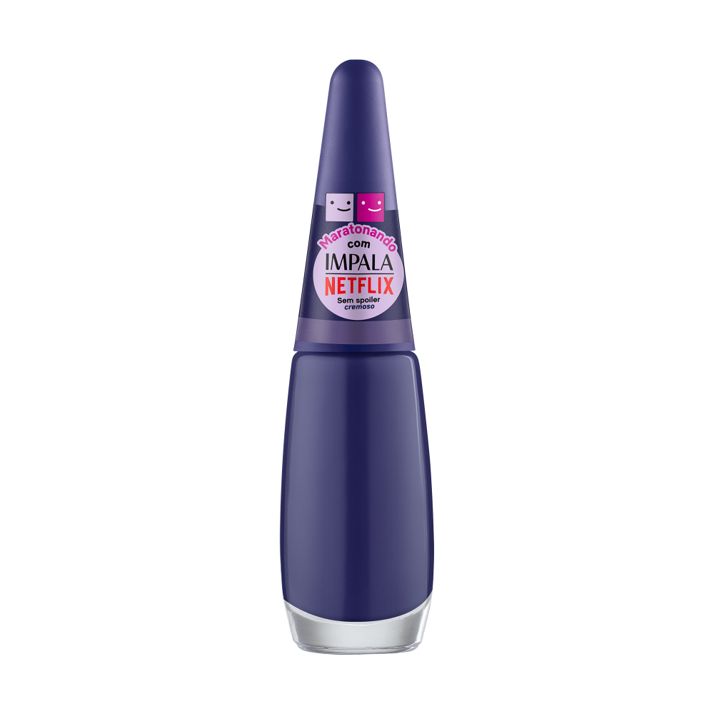 Esmalte Impala Netflix Cremoso Sem Spoiler Com 6 Unidades Ref. 1040