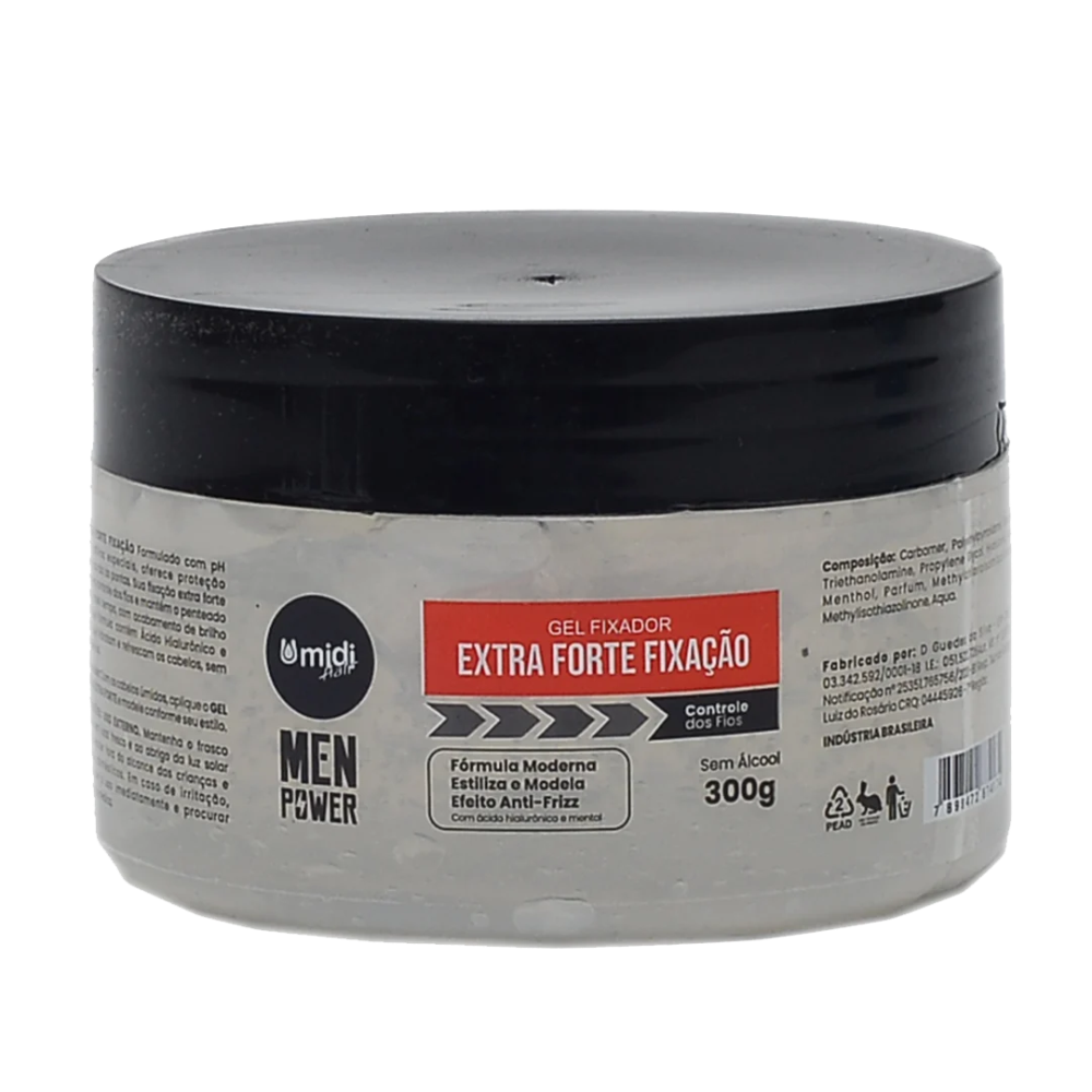 Gel Umidi Hair Men Power Extra Forte Incolor 300G