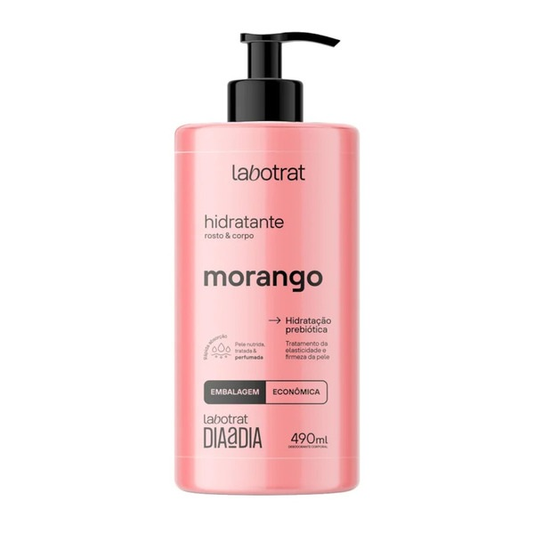 Hidratante Labotrat Morango Dia A Dia 490ml