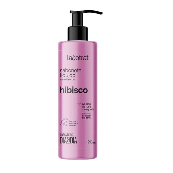 Sabonete Líquido Labotrat Hibisco Dia A Dia 190ml
