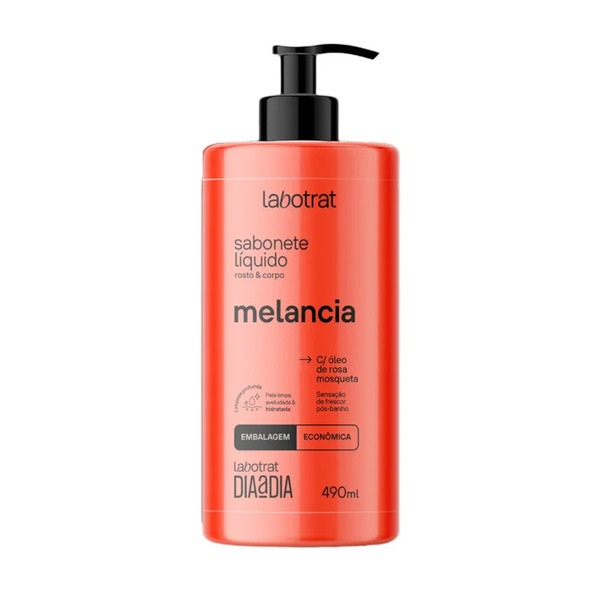 Sabonete Líquido Labotrat Melancia Dia A Dia 490ml