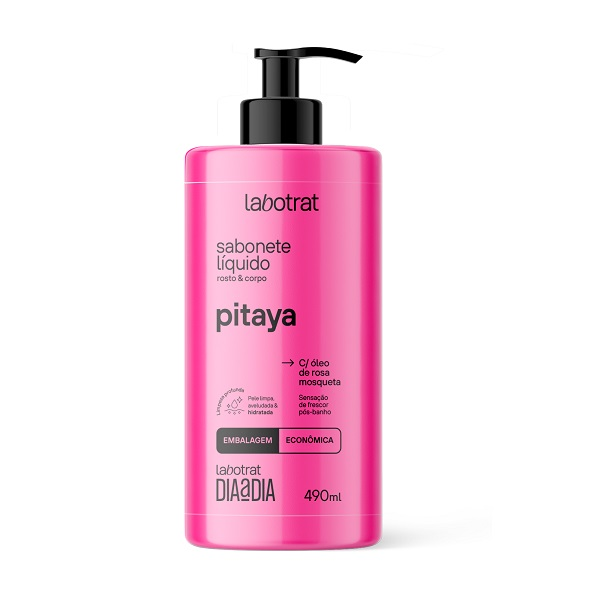Sabonete Líquido Labotrat Pitaya Dia A Dia 490ml